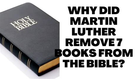 Why Did King James Remove Books from the Bible: A Diverse Examination